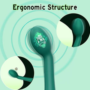 Vibrador de Punto G, Juguetes Sexuales para Adultos, Estimulador de Clítoris, <span class=keywords><strong>Tetas</strong></span> y Ano, Recargable por USB, 12 Frecuencias, Mini Vibrador para Mujeres Adultas - Product Image 4