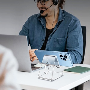 Điện thoại di động Acrylic hiển thị truy cập giá S điện thoại di động máy tính bảng iPad chủ đứng điện thoại di động chủ giá - Product Image 5