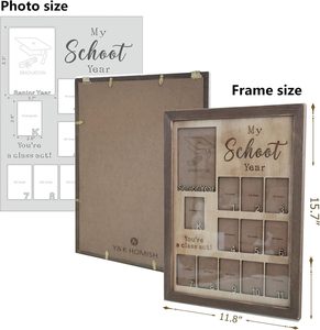 Trang trại gỗ đen mộc mạc cắt dán khung hình - Product Image 3