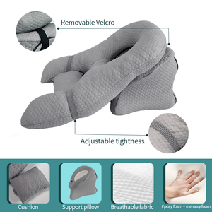 Disincollamento Retinico, Cura Oculare Post-Operatoria, <span class=keywords><strong>Vitrectomia</strong></span>, Posizione Prona, Cuscino in Memory Foam per Dormire Prono - Product Image 4