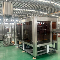 Machine de remplissage automatique d'eau de coco et de jus, petite ligne d'embouteillage de boissons, remplisseuse de liquides chauds, équipement de production de boissons 1L