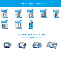 Vente directe d'usine, piles alcalines super alcalines 6LR61 9 volts