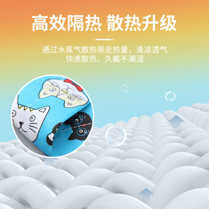 ผ้าพันคอน้ำแข็งระบายความร้อนฤดูร้อนสำหรับสัตว์เลี้ยงลายการ์ตูนญี่ปุ่นคลาสสิกขนาด xxl/xl เสื้อผ้าสุนัขสำหรับแมว - Product Image 6