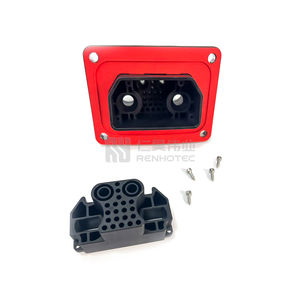 Connecteur hybride haute tension 2 broches + 8 broches prise et prise en plastique à angle droit pour Moto de puissance automobile - Product Image 6