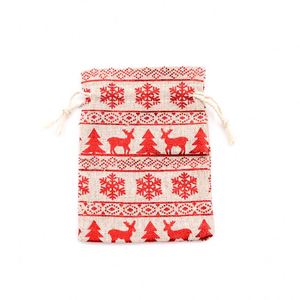 Recyclable Gold Stamped Drawstring Cotton Dust Pouch for Cosmetics Candle and Craft Use - Product Image 6