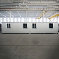 Maison en conteneur préfabriquée mobile de 40 pieds Maison préfabriquée bon marché Maison en conteneur pliable