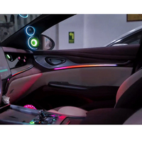 Éclairage d'ambiance LED de précision pour voiture, bande de fibres optiques acryliques Symphony pour BYD Dolphin DM-i High 2023-2024, amélioration de l'intérieur