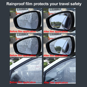 ฟิล์มใสติดกระจกรถยนต์กันน้ำ, ฟิล์มป้องกันแสงสะท้อนกันฝ้ากันฝน - Product Image 6