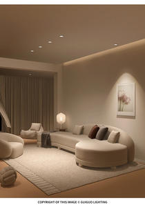 Moderno ángulo ajustable 3,3 <span class=keywords><strong>cm</strong></span> ultrafino LED <span class=keywords><strong>Downlight</strong></span> 5-10 vatios taza profunda lámpara de aluminio antideslumbrante borde estrecho iluminación del hogar - Product Image 5