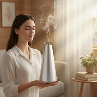 Diffuseur d'arômes intelligent USB à commande par application, pulvérisation automatique d'huiles essentielles, diffuseur de parfum avancé pour intérieur, longue durée