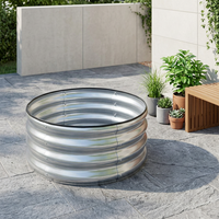 Jardinière Modulaire en Métal surélevée pour Extérieur, Kit de Jardinage DIY pour Légumes, Fleurie de Jardin, Patio et Potager Domestique