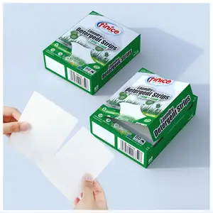 FNC752 Finice Laundry Detergent Paper Soap Sheet Laundry Paper Soap For Laundry Eco-Friendly