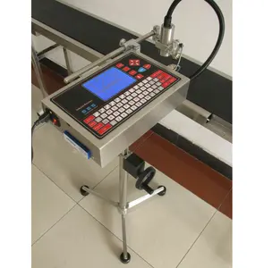 Online Inkjet Codering Printer Tij Thermische Inkt Jet Coder Datum En Batch Afdrukken Machine Voor Plastic Fles Zakje Zak