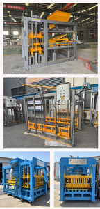 Machine automatique de fabrication de blocs creux à pression hydraulique QT5-15 avec moteur <span class=keywords><strong>pour</strong></span> pavés en béton - Product Image 6