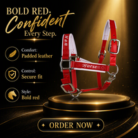 Harnais de cheval en cuir synthétique microfibre durable, réglable et rembourré, équipement d'équitation pour l'entraînement et la conduite des chevaux