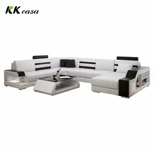 Modern U Shaped sofa set Couch Sets sofas sectionals foshan shunde furniture living room furniture