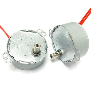 49TYD 49TYJ 49TYZ Motores síncronos de CA 12V 0,8-1RPM CCW Alto 22mm Clase F Eje Largo 15mm Cable Largo 150mm Agujero M4 Profundidad 8mm - Product Image 2