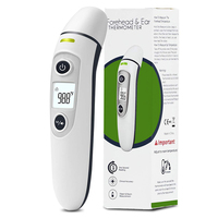 CE Approved Quick Measurement Instrument Digital Baby Infrared Forehead Ear Thermometer for Children
