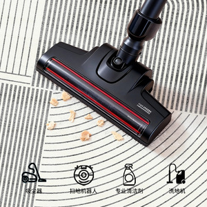 Alfombra Moderna de Lujo para Sala de Estar EIFFEL HOME, Diseño de Rayas en Fibra de Poliéster, Lavable, Pelo Mediano, Base de Polipropileno para Sofá - Product Image 3