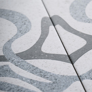 Piastrella Decorativa Terrazzo Deco 02 con Motivo Artistico per Pavimenti e Pareti - Product Image 4