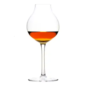 Super Niche Professional Blender's Whiskey Glass For Bartender Wine Taster Crystal Octomore XO Brandy Liqueur Whisky Goblet Cup
