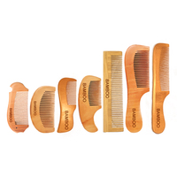 Hot Selling Groothandel Thuis En Reizen Haar Kam Bamboe Bamboe Kam Private Label Merk Kam