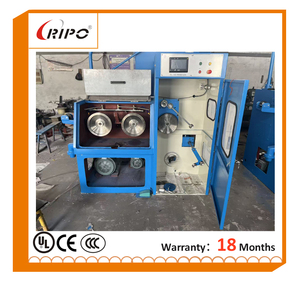 Machine à tréfiler le cuivre RIPO 14D avec recuit continu, équipement de tréfilage de fil fin à grande vitesse - Product Image 2