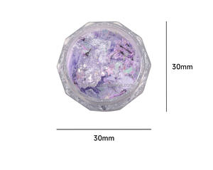 Novedad en accesorios para uñas <span class=keywords><strong>de</strong></span> flores secas <span class=keywords><strong>de</strong></span> 6 colores, pieza mixta <span class=keywords><strong>de</strong></span> concha Flash, polvo <span class=keywords><strong>de</strong></span> ópalo, Nube <span class=keywords><strong>de</strong></span> fantasía, brocado, purpurina, arte <span class=keywords><strong>de</strong></span> uñas - Product Image 6