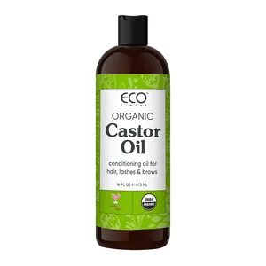 100% Pure Cold-Pressed Organic To Strengthen Moisturize Condition Organic Castor Oil For Hair Lashes Brows -462163