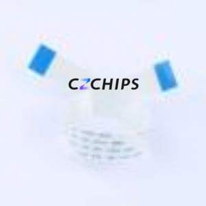 FFC-1.0-12P-200mm FFC <b>Cable</b> (Flexible Flat <b>Cable</b>) P=1mm Connector 12P 1mm 0.3mm Non-Inverting - Product Image 2