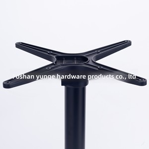 Открытый Ресторан черно-белые штабелируемые ножки стола металлические ножки стола складное основание из алюминиевого сплава складные ножки стола опора - Product Image 3