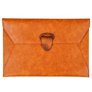 Customizable Logo Printing Personalized A4 <b>Leather</b> <b>Briefcase</b> Waterproof Business Document Bag with Case and Portfolio Holder - Product Image 1