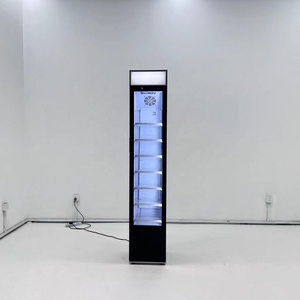 Frigorifero Verticale Personalizzato Byron di Alta Gamma con Porta in Vetro, Accetta Logo Personalizzato, Refrigeratore per Negozi di Convenienza - Product Image 1