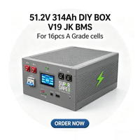Kit de batterie DIY V2 Box 48V 280Ah avec aérosol extincteur de feu, batterie Lifepo4 280Ah DIY, STOCK UE USA SUPSRSAFE