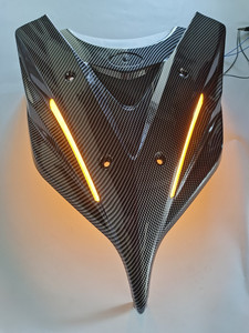 Sistema di carrozzeria accessorio moto JPA con lampada al neon di segnalazione <span class=keywords><strong>parabrezza</strong></span> per <span class=keywords><strong>HONDA</strong></span> <span class=keywords><strong>pcx</strong></span> 2018 2020 150 - Product Image 4