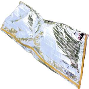 Saco de Dormir de Emergencia para Fábrica, 100x200cm, Aluminizado, Resistente al Viento, para Uso en Exteriores por Adultos en Invierno - Product Image 4