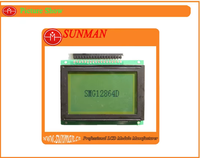 Module LCD graphique personnalisé 128x64 STN Série NT7532 3.6-5.2V SMG12864M pour usage industriel