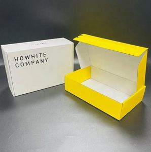 Boîte d'expédition en carton avec lamination mate, bande adhésive à fermeture éclair, bande adhésive à déchirer pour l'envoi postal, boîte à courrier auto-scellante - Product Image 6