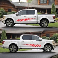 Autocollant de voiture tout-terrain FX4, 2 pièces, pour Ford Ranger Raptor F150 Mitsubishi L200 Isuzu Dma Nissan NAVARA Toyota Hilux, accessoires pour pick-up