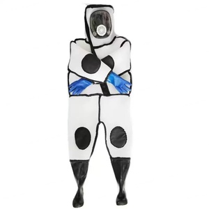 Bata de Seguridad para Cuarto Limpio AmpsafeX, Nivel de Protección Anticorte A, Ropa de Trabajo con Capucha Protectora contra Vapores para Uso Industrial - Product Image 3