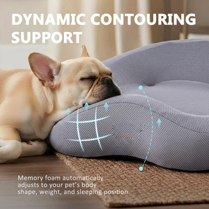 Hot Selling Luxury Waterproof Latex Orthopedic Removable Washable <b>Dog</b> Bed Mat <b>Dog</b> Cushion Pet Bed - Product Image 3
