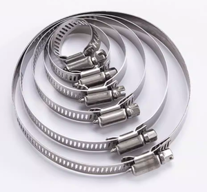 Abrazadera de manguera de acero inoxidable LGll 304 ajustable con ranura de 33-57 mm de ancho de banda - Product Image 4