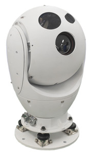 Tầm Xa PTZ nhiệt hình ảnh <span class=keywords><strong>camera</strong></span> an ninh 1280x1024 Độ phân giải SD Thẻ lưu trữ dữ liệu cho giám sát Radar ứng dụng - Product Image 3