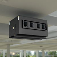 Déshumidificateur Commercial à Plafond 480L/Jour, Système de Séchage d'Air par Conduit, Nouveau Modèle 20KG/h 600-1000m³ pour Laboratoire et Hôpital