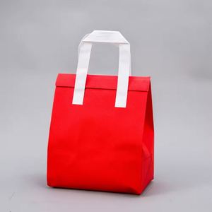 Wholesale Custom Logo Printed Reusable Thermal Insulation <b>Bag</b> Promotional Durable Non Woven Insulated Lunch Cooler <b>Bag</b> for Food - Product Image 5