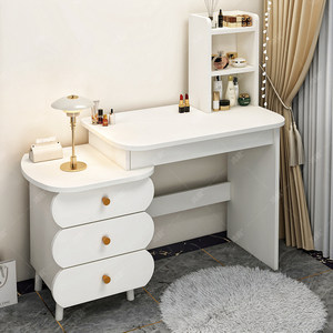 Table de maquillage moderne de luxe pour femme, <span class=keywords><strong>avec</strong></span> éclairage, miroir et chaise, en vente - Product Image 6