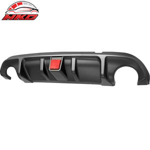 Becquet arrière pour Infiniti Q50 2014-2017 Diffuseur LED avec feu stop PP Noir mat Accessoires automobiles - Product Image 3