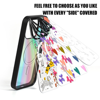 Funda Magnética 3 en 1 Desmontable Personalizada para iPhone 18 17 16 15 14, Carcasa Transparente de PC con Impresión Personalizada
