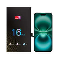 Écran LCD FHD IP 16plus JH Wholesale, personnalisation OEM, remplacement d'écran de qualité originale pour les distributeurs