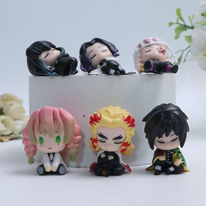 Figurines miniatures Demon Kimetsu Kamado <span class=keywords><strong>Nezuko</strong></span> Série Dormante 2-4CM 6PCS/SET en PVC, figurines d'anime, jouets Gachapon à collectionner en boîte surprise - Product Image 1